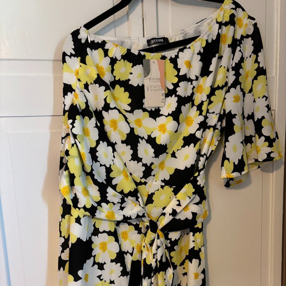 Summer Daisy dress off the Shoulder-New